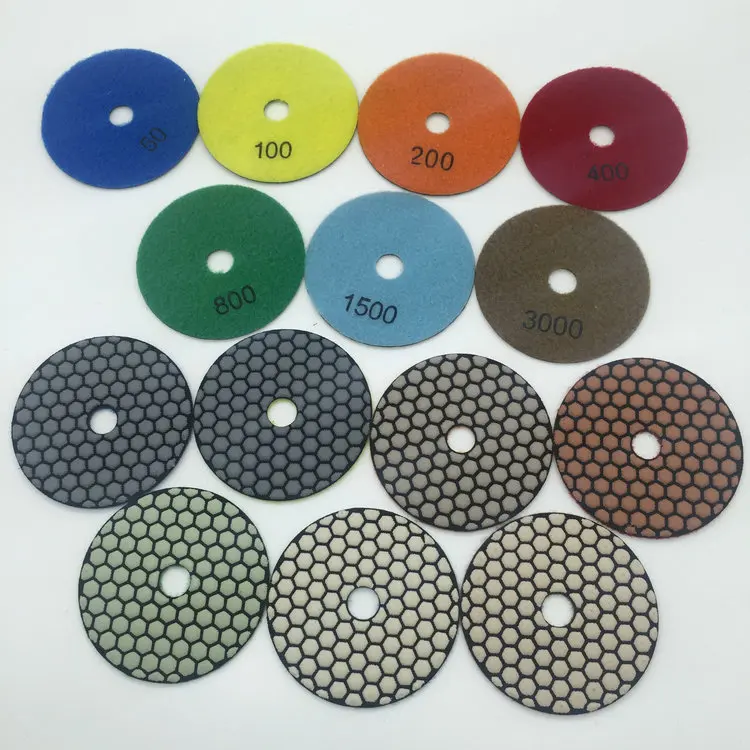4” Supreme Wet Diamond Polishing Pad for Granite Marble Stone