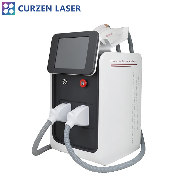 

3 in 1 OPT IPL RF Nd Yag Permanent Laser Hair Removal and Skin Rejuvenation Machine