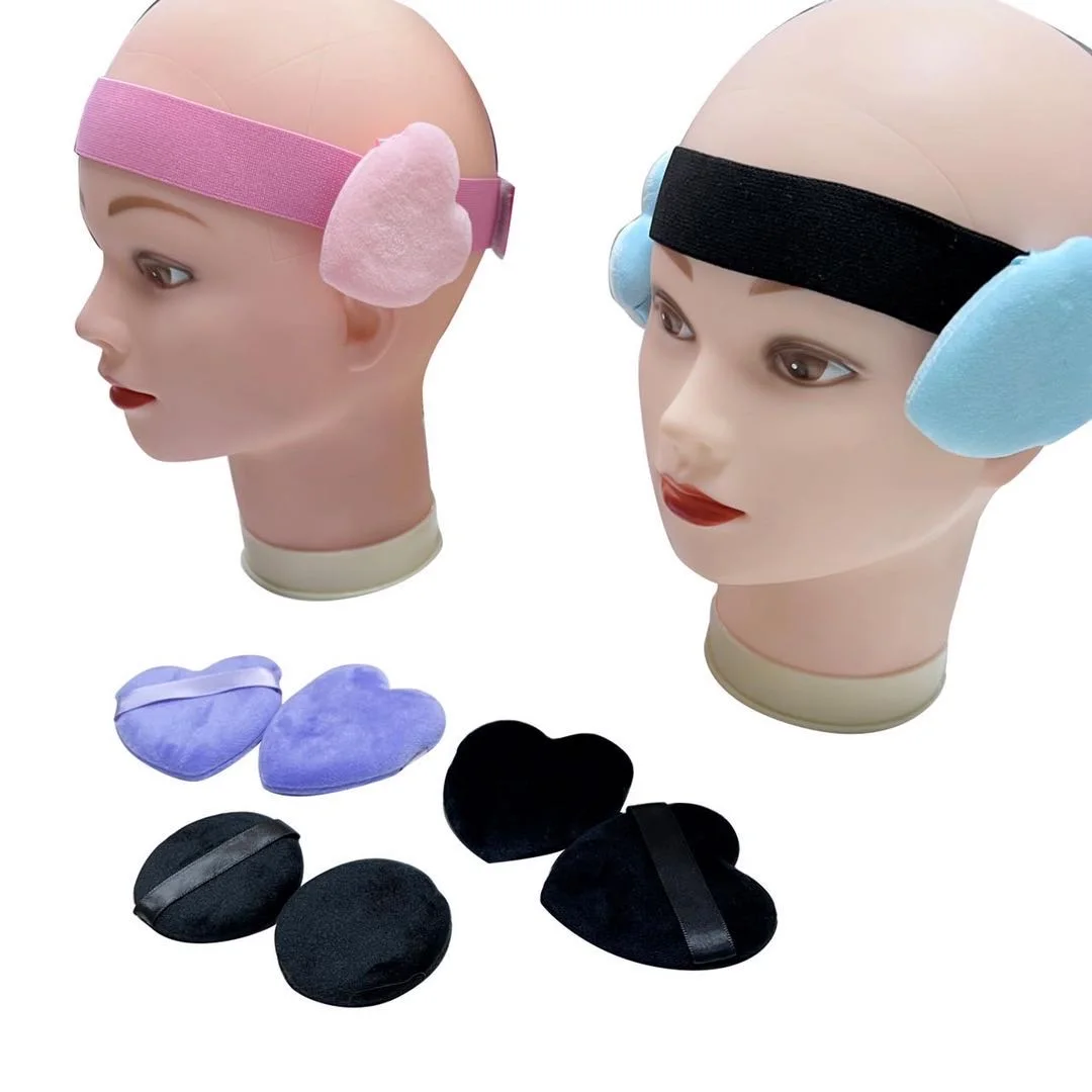 

luxury custom Hair Accessories melt down lace band elastic melt bands girls hair band for wig