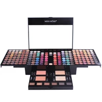 

Professional Makeup 180 Colors Matte Shimmer Palette Powder Blush Eyebrow Contouring Beauty Kit Box