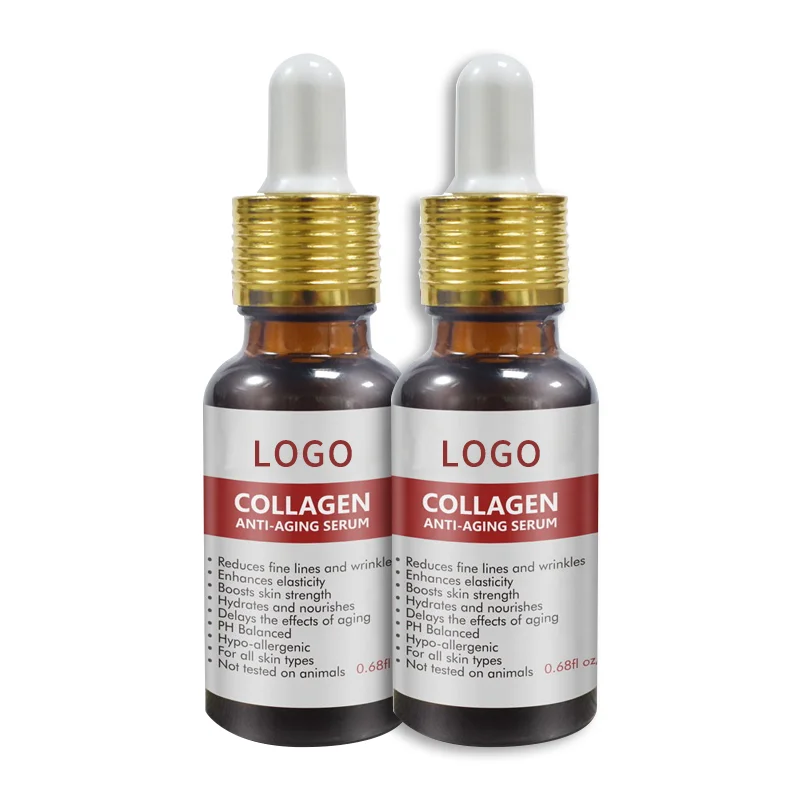 

Moisturizer Hyaluronic Acid Sodium Hyaluronate Solution Serum OEM Customized Anti Logo serum bottle glass