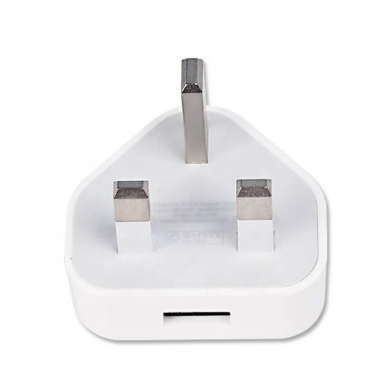 

Factory Price UK Universal USB Wall Charger 5V1A Portable Charging Adapter Plug for Smartphone