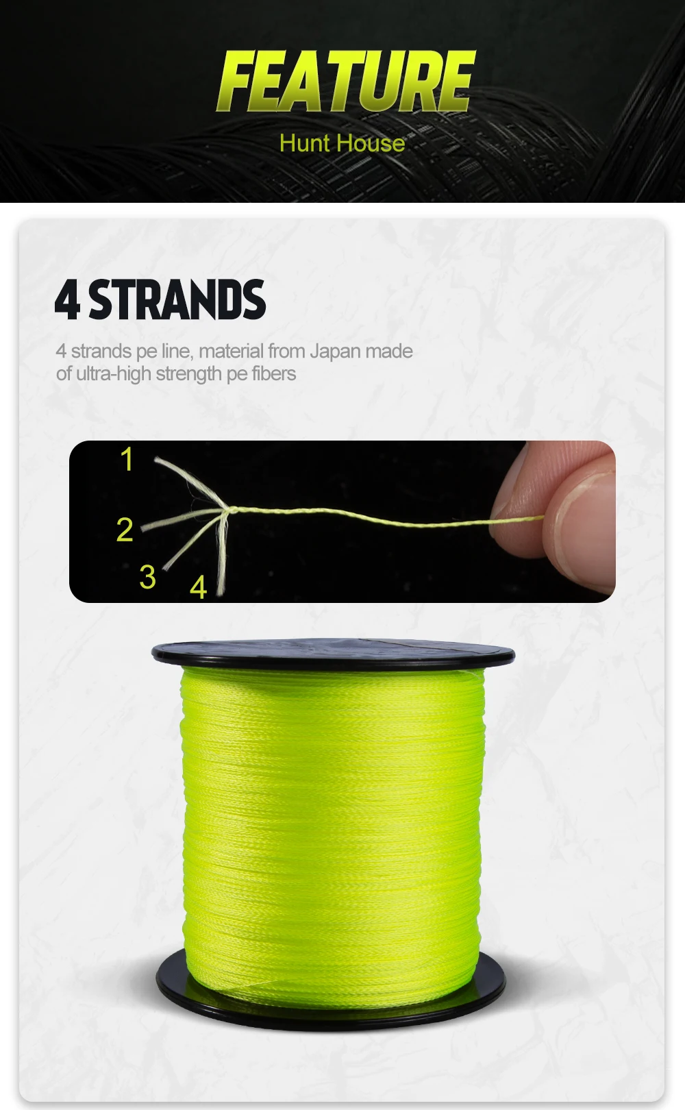 cutting water fishing line