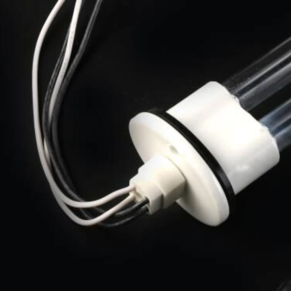 UV sterilization quartz tube 50W U-shape uvc light and  ballast