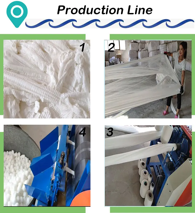 Eco-Friendly Bio Silk Fiber Ball Filter Media for Water Treatment