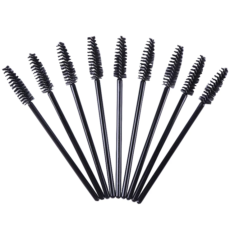 

Disposable solid spiral eyelash comb lash brushes set makeup brush, Customized color