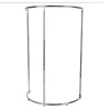 Half Round Clothing Rack with 42" Hang Rail - Chrome