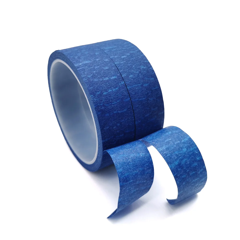 

Custom Colored Natural Rubber Crepe Paper Masking Tape for Painter
