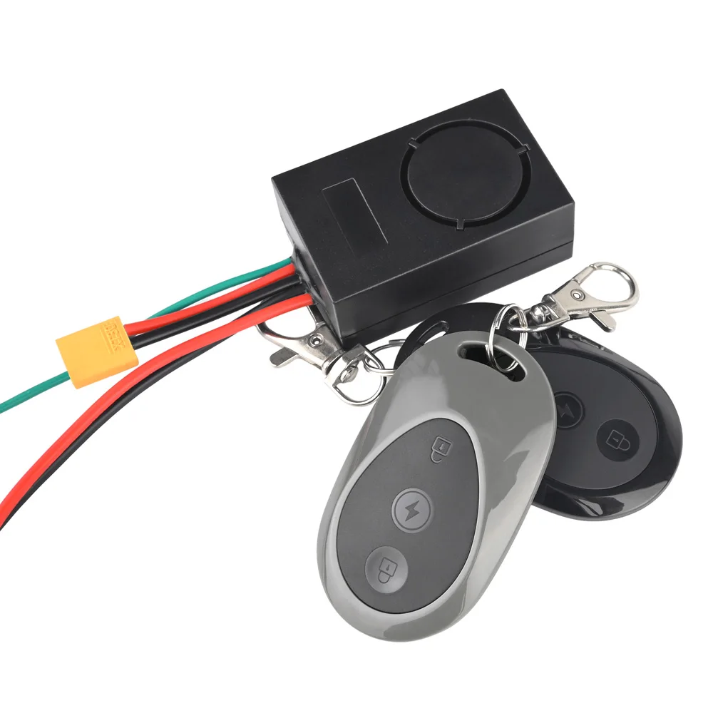 

XT-60 Connector Anti-theft Alarm 36V-55V Remote Control for Ninebot MAX G30 Electric Scooter Accessories