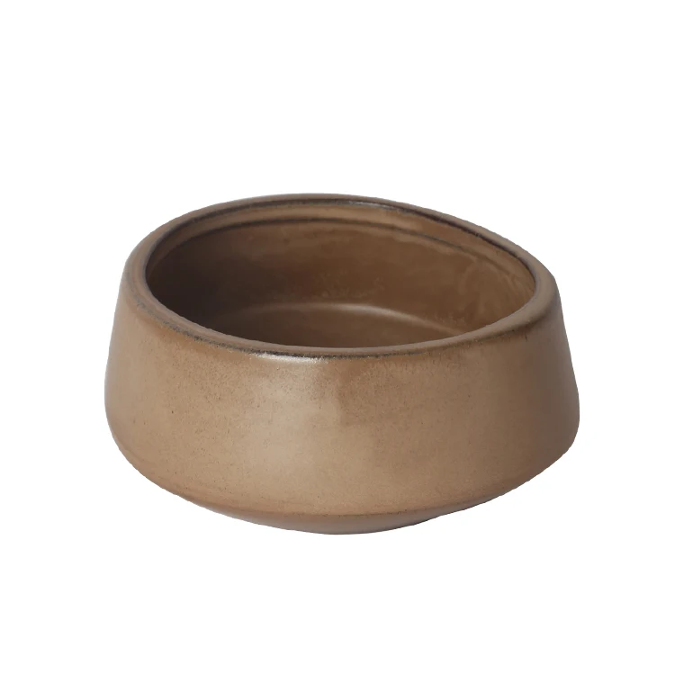 In stock wholesale antique style cheap ceramic porcelain soup rice bowl for restaurant