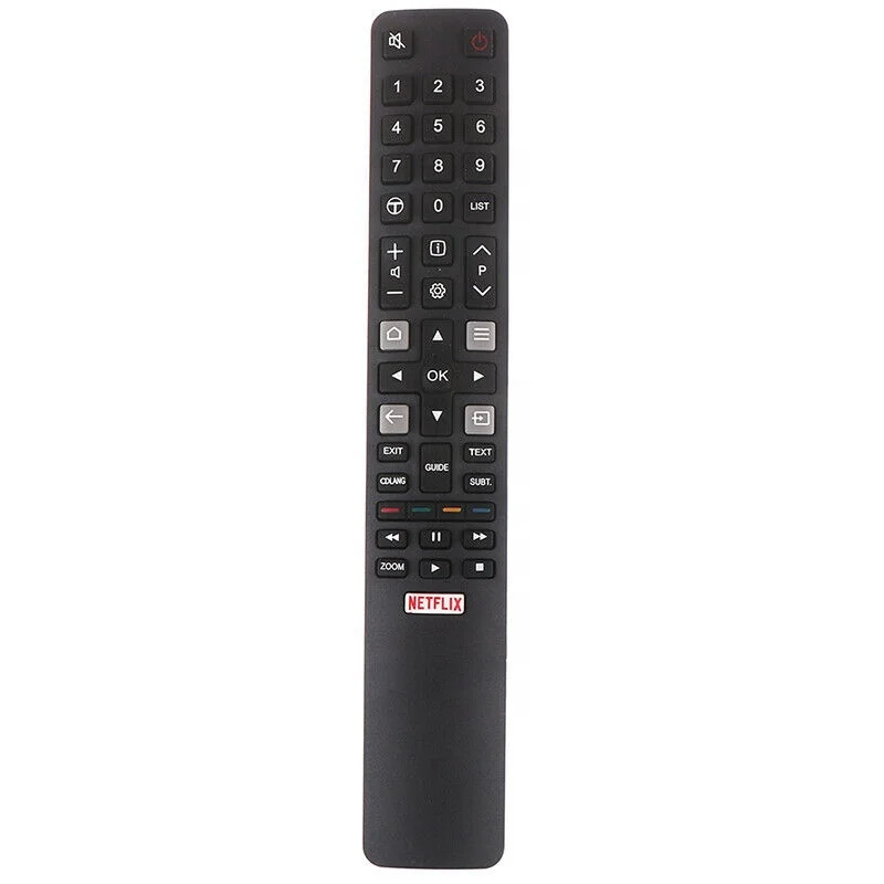 

New Remote Control RC802N YAI1 For TCL TV For RC802N YAI2 4K HDTV P20 C2 series 32S6000S 40S6000FS 43S6000FS NETFLIX