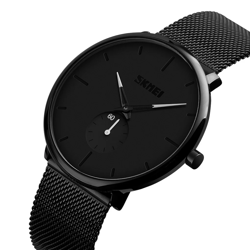 

SKMEI 9185 men quartz wristwatch stainless steel watch relojes hombre