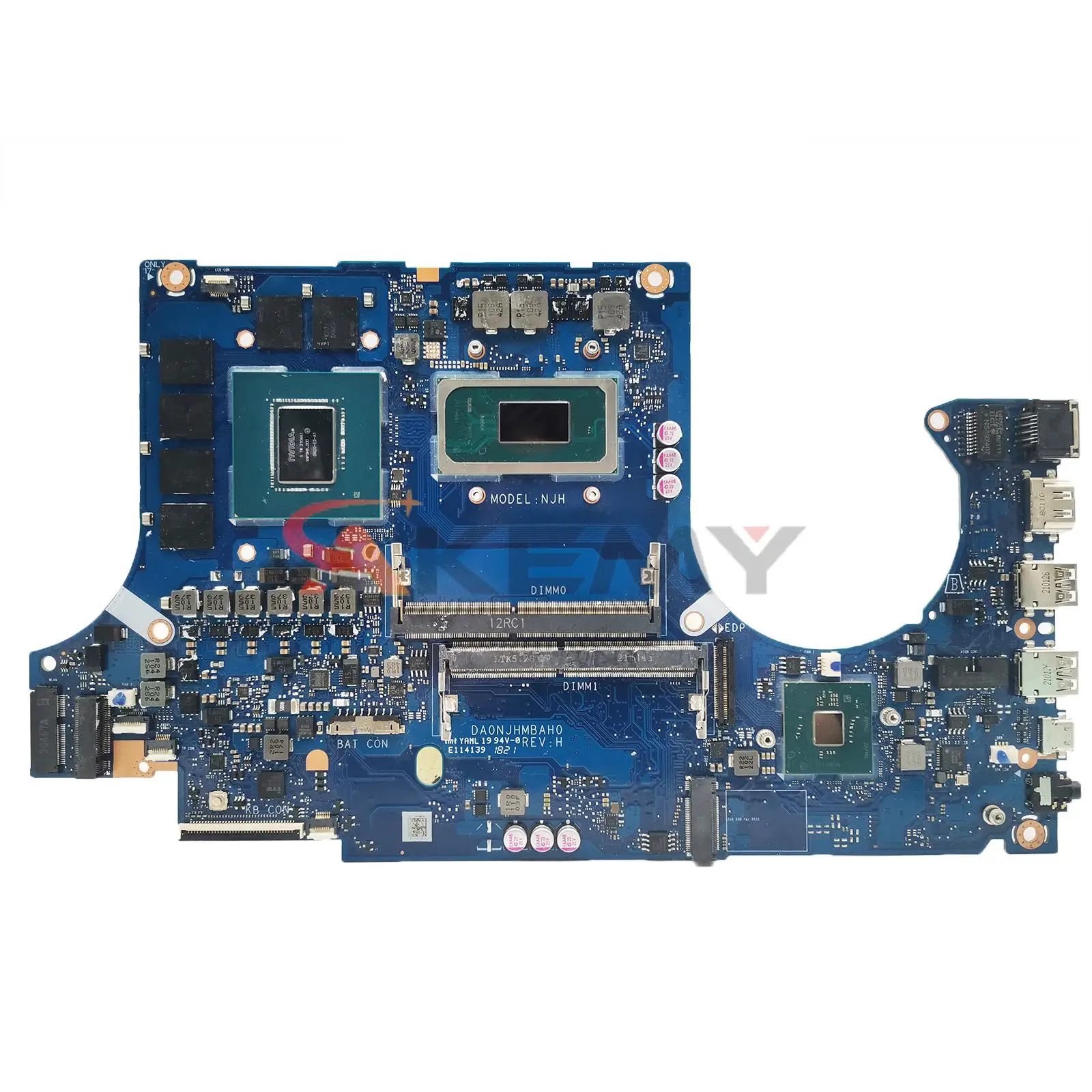 

For ASUS FX506HM FX706HM FX506HR FX706HR FX506HW FX706HW FX506H FX706H Laptop Motherboard with i5 i7 i9 11th Gen CPU RTX3060 V6G