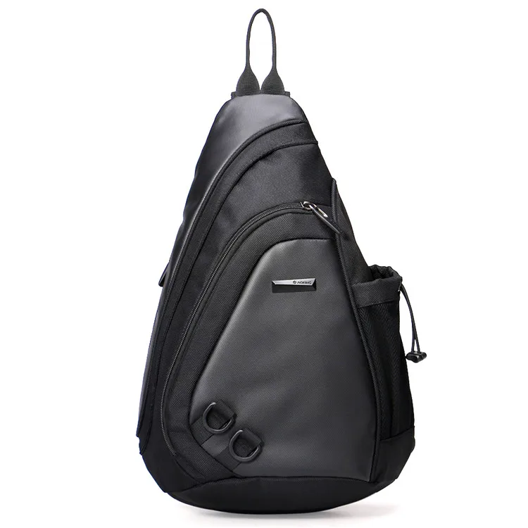 

Fashion Waterproof Shoulder Chest Sling Bag Usb Charging Crossbody Handbags For Men Chest Bag