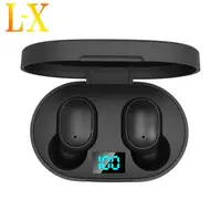 

Tws 5.0 E6s Earphone Wireless Earbuds Noise Cancelling Led Display With Mic Handsfree For Xiaomi Redmi Airdots A6s