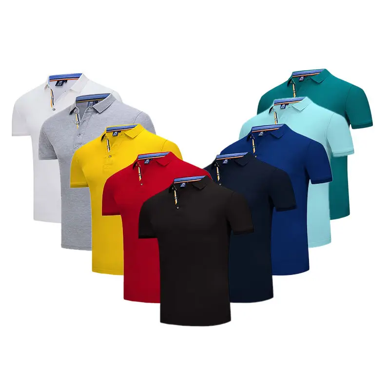 

Custom T shirt for men summer casual Plus Size t-shirts short Sleeve polyester man Golf sport Shirt Men's polo Shirts, Custom color
