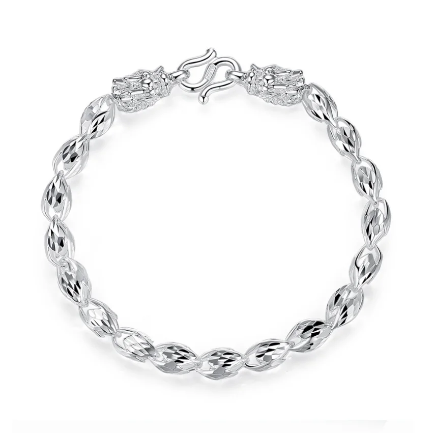 Hainon Stainless steel rope bracelet for men Christmas gift cheap wholesale fashion jewelry bracelet bangle woman