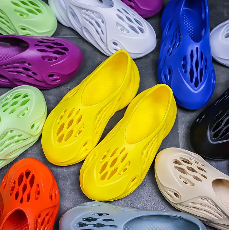 

Designer Yeezy Foam Runner Men's Kids Baby Inspired Women's Flip Flops Yezzy Slide Slippers Sandals for Women, Grey black beige white yellow blue