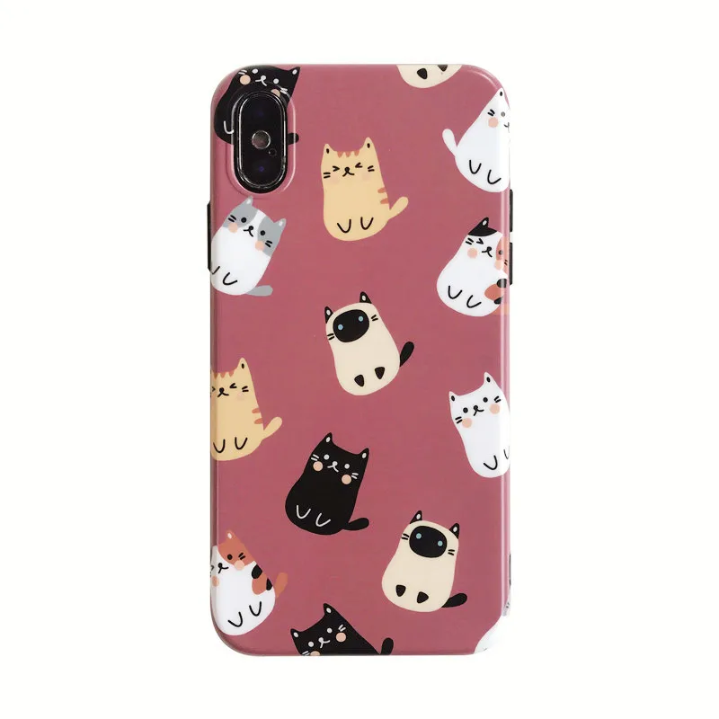 

2018 Hot Selling Cute Design Waterproof Tempered Glass Phone Case , 360 Degree Full Protective for Iphone 8, 1 colors