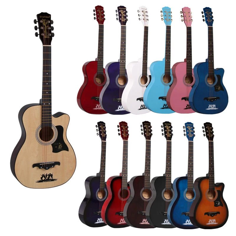 

Wholesale Acoustic Guitar Chinese  Guitar For Beginner, Colors