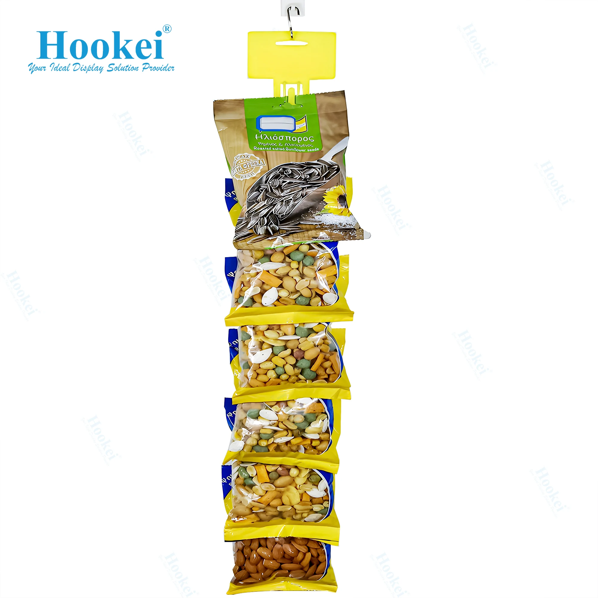 

12 Station Hanging Merchandise Strips with Hooks