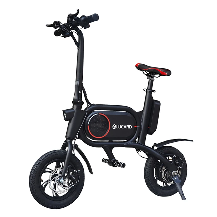 

5.2Ah 350W electric scooter EU stock e-bike kit adult electric bike in Germany 2 wheel 12inch electric scooter, Black