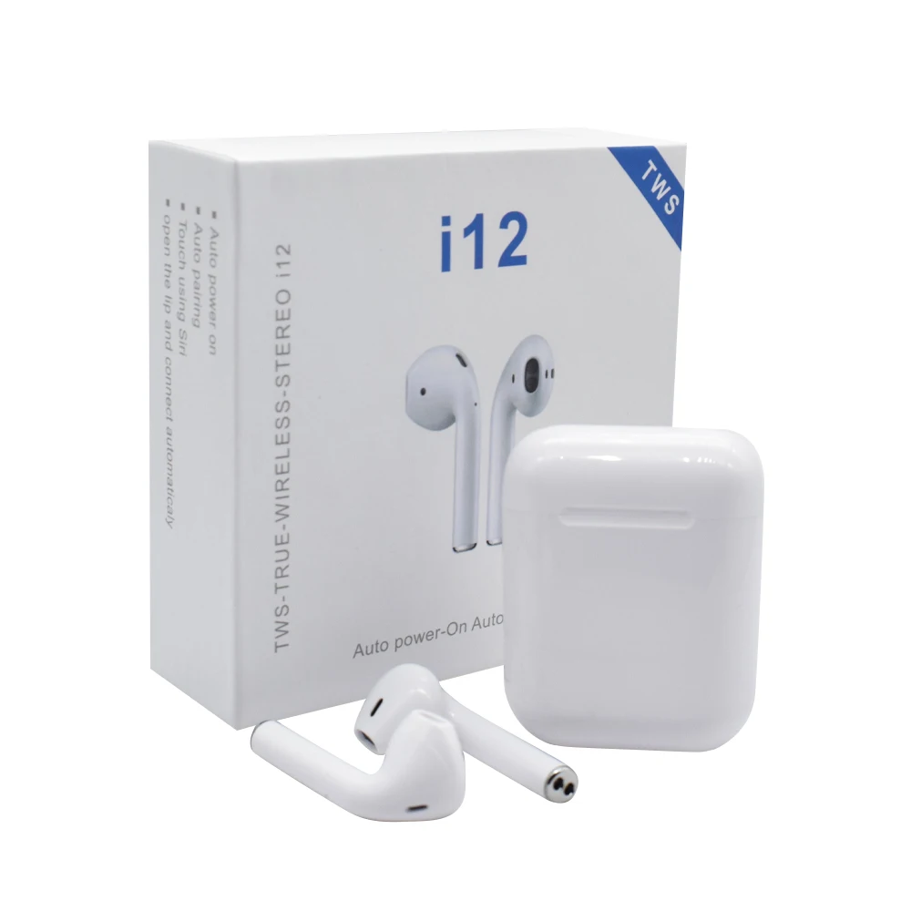 

Custom Private Label Touch I12 Earbuds Wholesale Tws I9 I10 I11 I19 Earphone Wireless Earbuds With Charging Case
