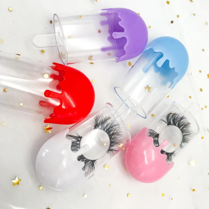 

Free packaging high quality fashion makeup handmade lashes custom 3d full strip eyelash wholesale mink fluffy eyelashes, Black