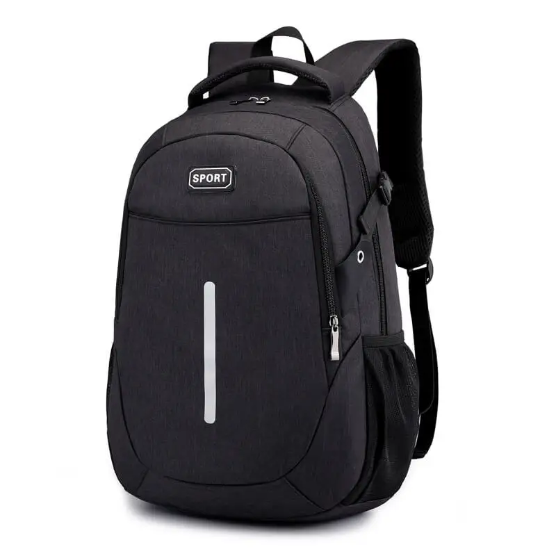 

Y0011 Sports Backpack School Supplies Black Teenager Oxford Waterproof Bagback School Bags For Men Shhool Backpacks