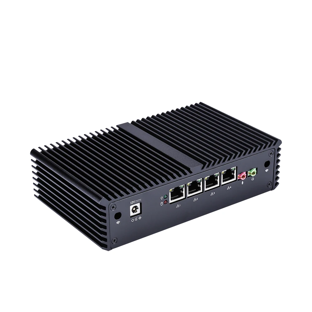 

Kansung Mini PC 4 lan Core i5 5200U 5250U Pfsense Firewall Micro Fanless Mini PC Linux Ubuntu Server Computer