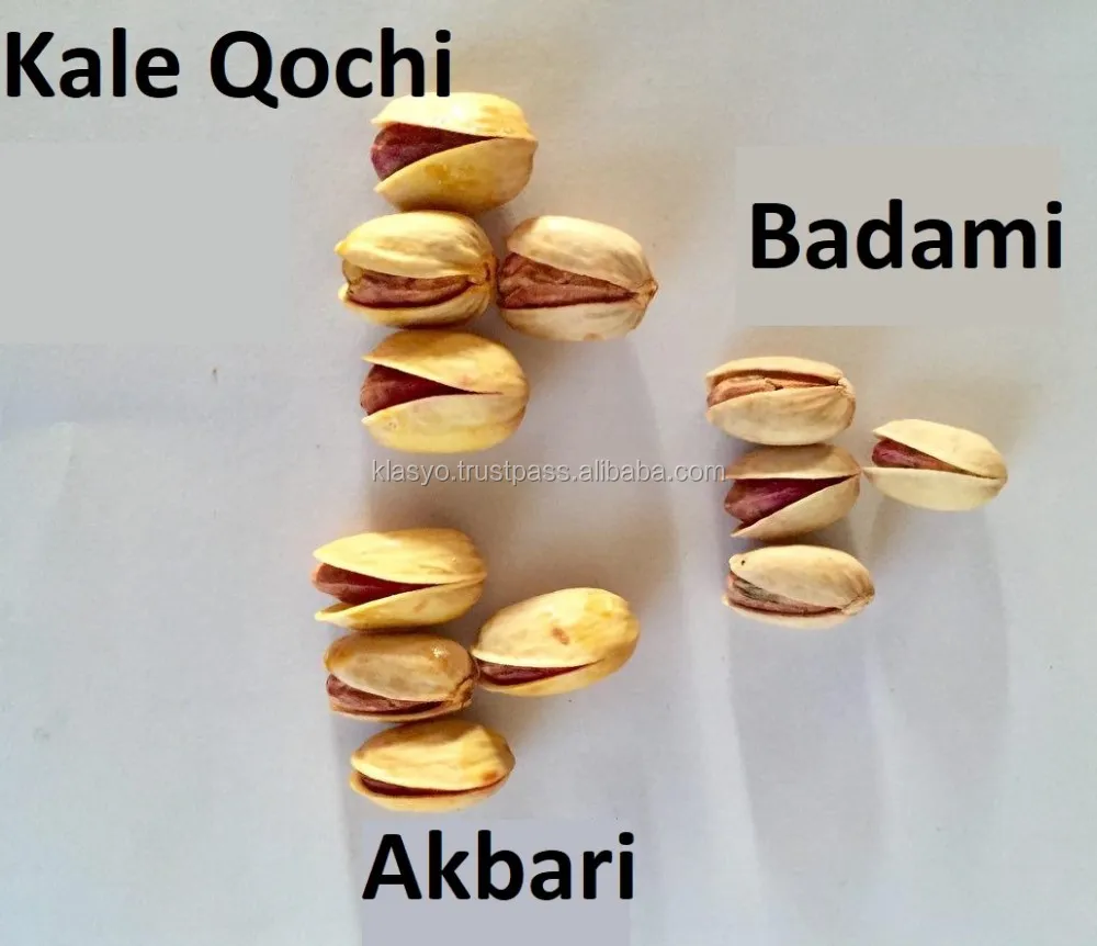 
Raw pistachio nuts, Iranian 