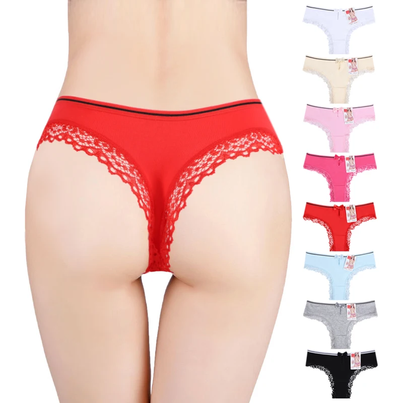 

UOKIN super comfortable sexy panties ladies bra panty briefs girls sex underwear women's lace thongs, 8 colors