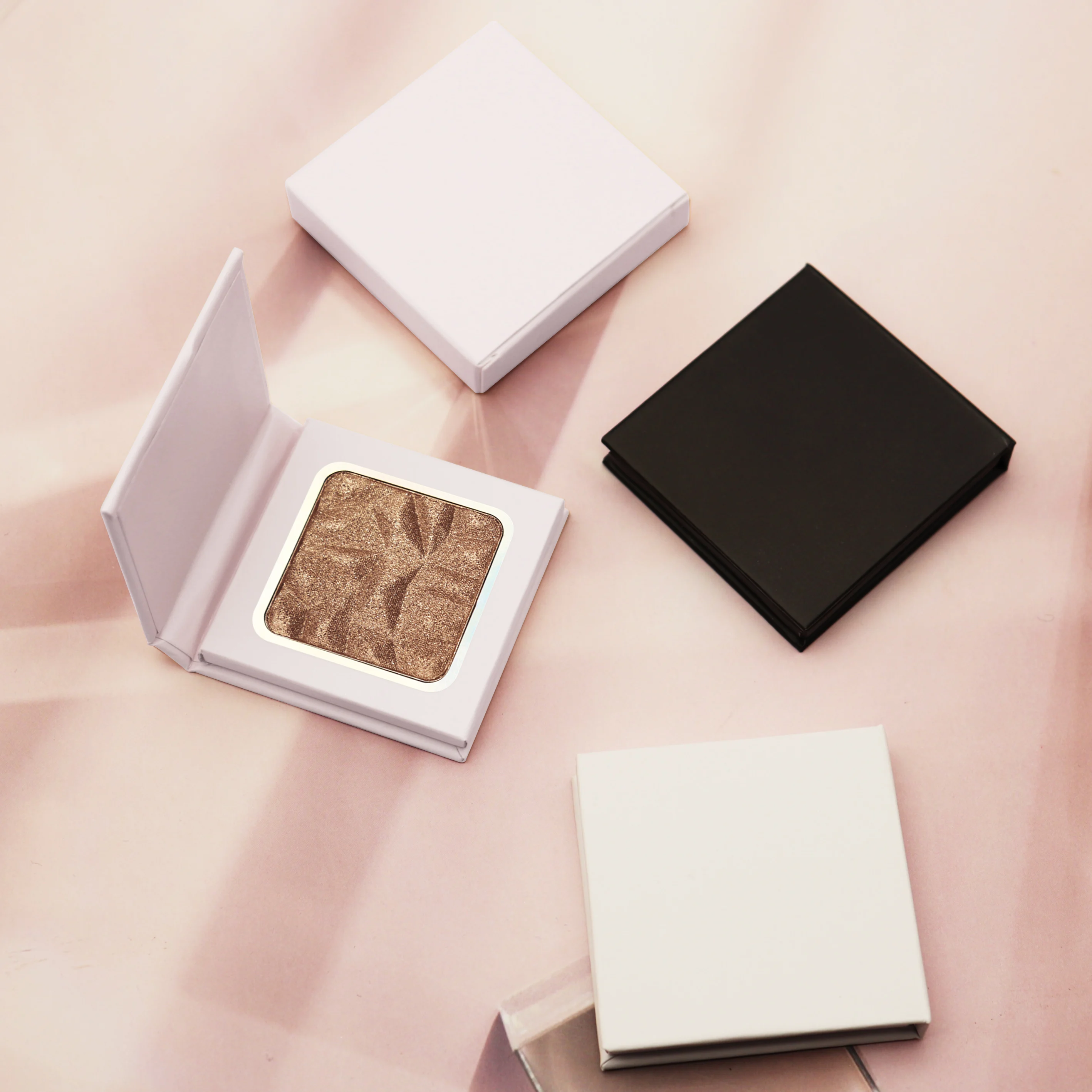 

Single Pigmented Highlighter Palette Low Moq, 10colors