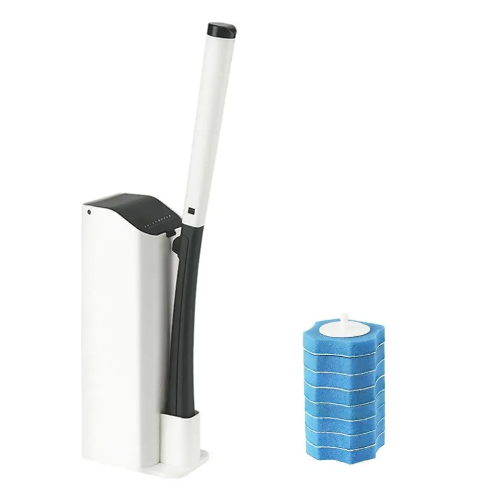 

Disposable Toilet Brush Set Premium Drill-Free Toilet Brush Cleaning Brush Wall-Mounted Bathroom Cleaning Tool