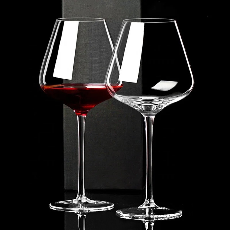 

Mother's Day Father's Day Gift Luxury Creative Red Wine Manufacturer Good Quality Gifted Box Red Wine Glass Cups, Transparent