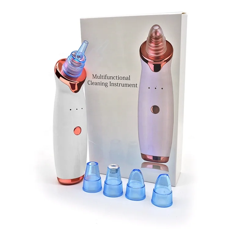 

Hot Sale Face Nose Pore Cleaner Electric Vacuum Blackhead Remover, White