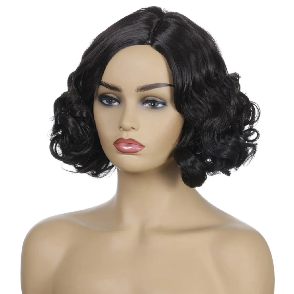 

Chinese Manufacturer Natural Wig Hair Bundle Synthetic Short Hair Extension