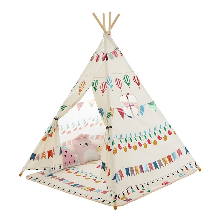 

Wholesale Multifunctional Ecofriendly Pet House Cat Kennel Dog Teepee With Cushion