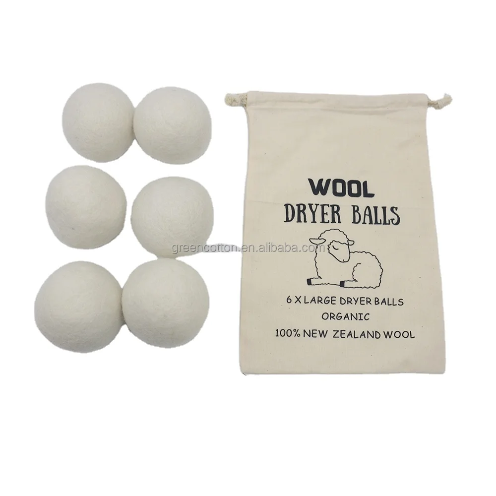 

Best Selling Products 2022 New Trending Amazon in USA Amazon private label Organic Wool Dryer Balls for Laundry Washing Machine, White grey dark grey