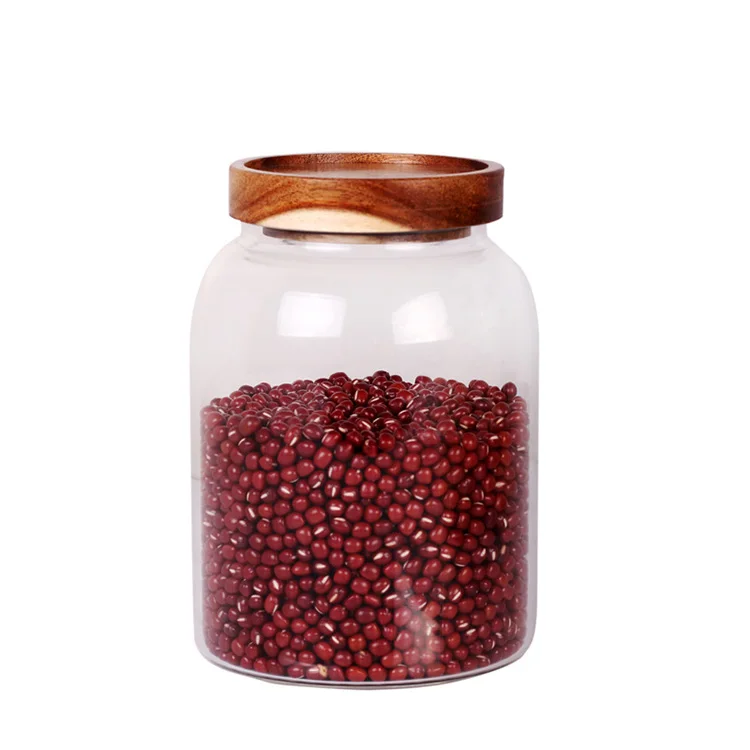 

Customized Borosilicate Transparent Heat-resistant Multi-capacity Glass Jar