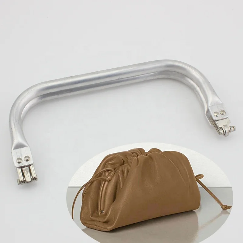 

Hot Sales Wholesales 4 Sizes  Bag Frame Handle Metal Bag Internal Tubular Clutch Leather Bag accessories