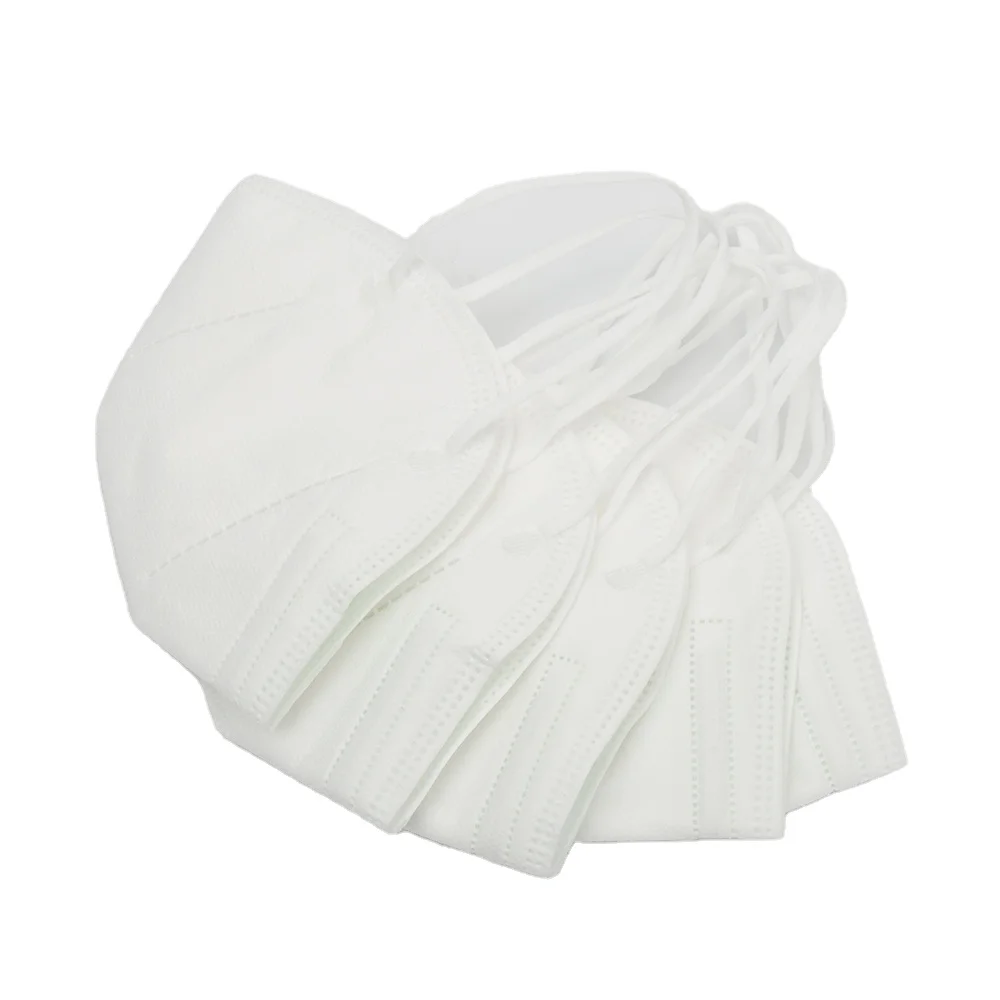 
KN95 Mask High Quality 4ply Folding Non-Woven KN95 Face Mask Earloop 
