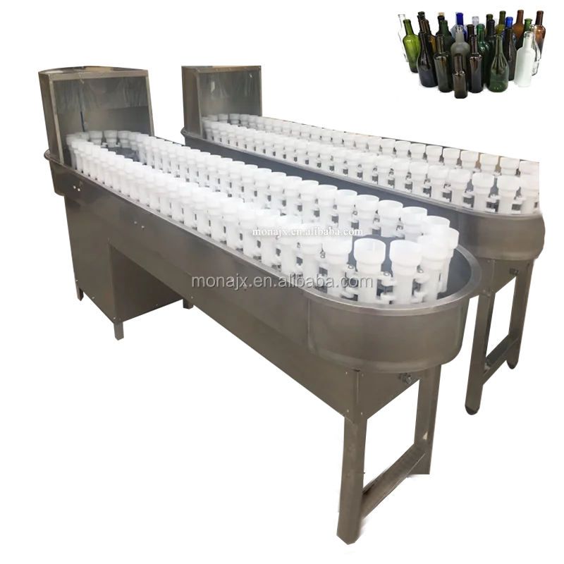 Recycle Reusable Glass Cleaning Equipment/glass Red Wine Bottle Washing