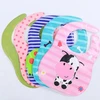 Custom Waterproof Burp Scarf EVA Baby Bandana Adjustable Drool Bibs