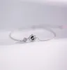 925 silver fashion fresh and temperament blue crystal planet and star shape bracelets women