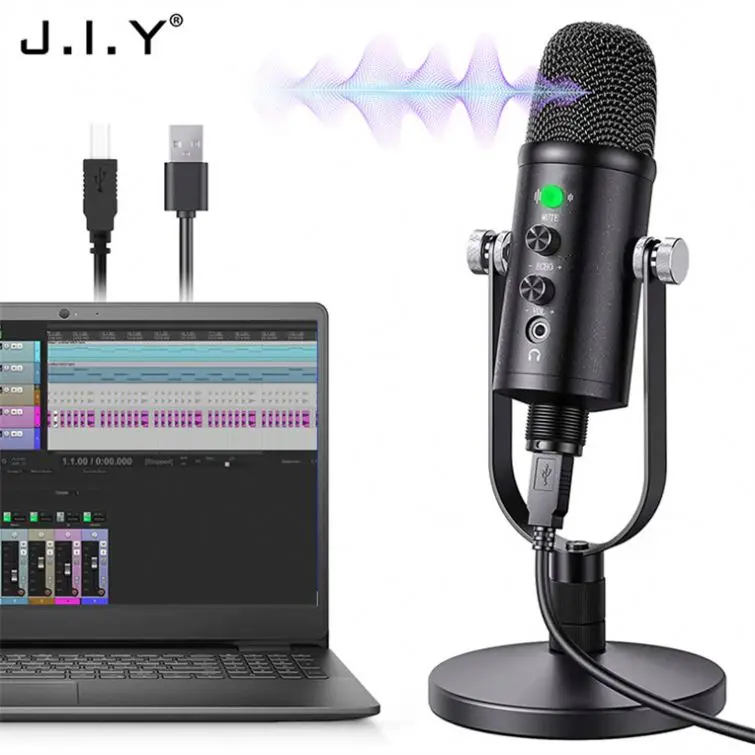 

BM-86 Factory Direct Usb Music Computer Microphone, Black
