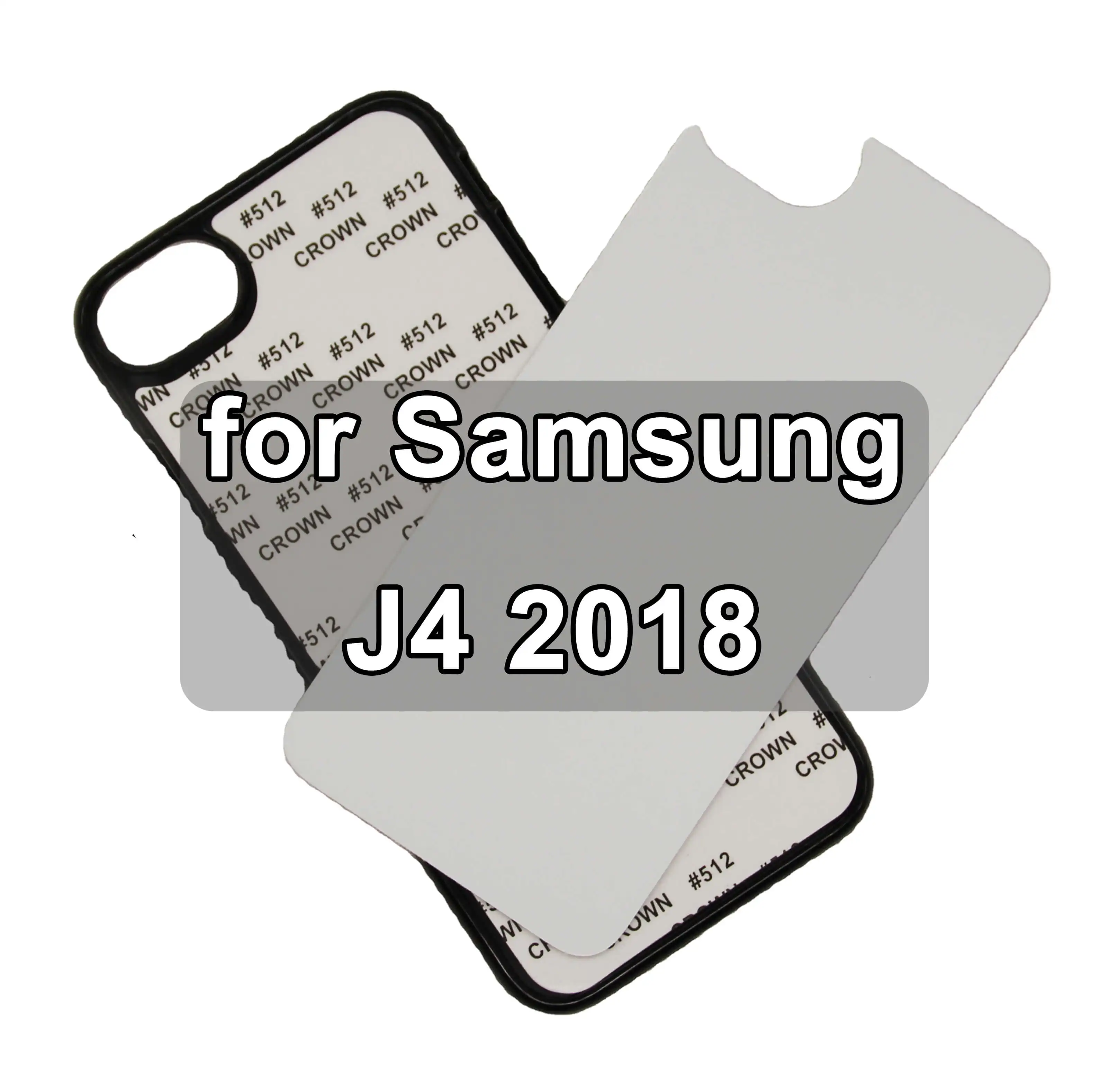 

Zhike for 2021 Funda Para Celular Coque Telephone PC Samsung J4 2018 Blank 2d TPU Sublimation Phone Case