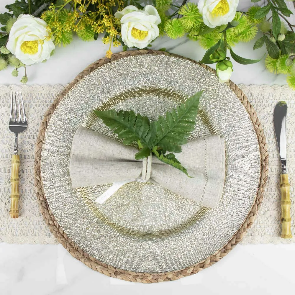 

rattan charger plates charger plates rattan wedding charger plates gold