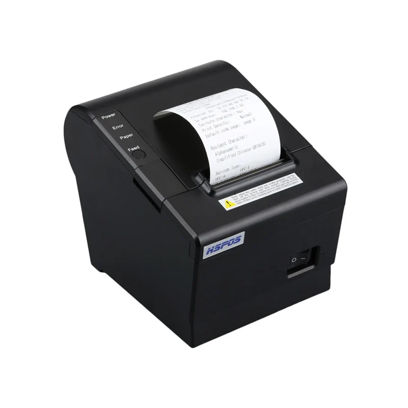 

Best Pos Printer 58Mm Termal Printer With Cutter Suitable For All Types Of Commercial Retail Pos Systems, Black color