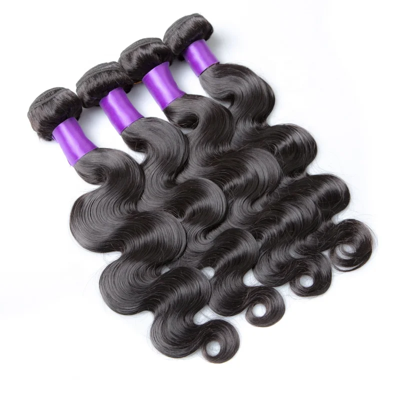 

Brazilian Hair Original Double Drawn Virgin Human Hair Extension 9A Grade Raw Healthy Hair Bundles For Afro Girl